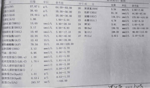 肝腎功能、血銅藍蛋白、血銅、尿銅。